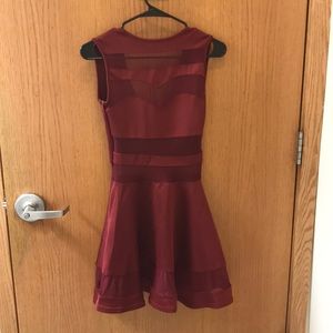 Little Maroon Dress